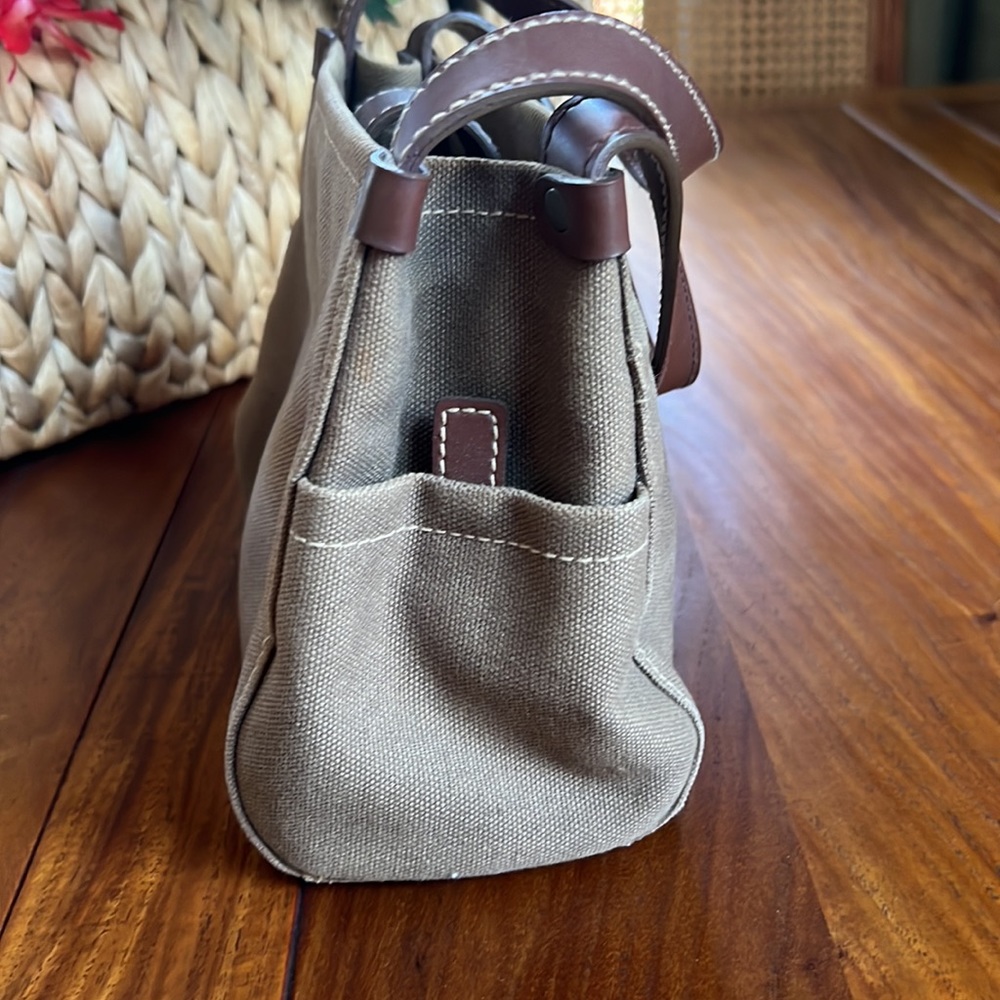 Fossil N 054 The Original Premium Bag Canvas & Leather - Picture 4 of 12